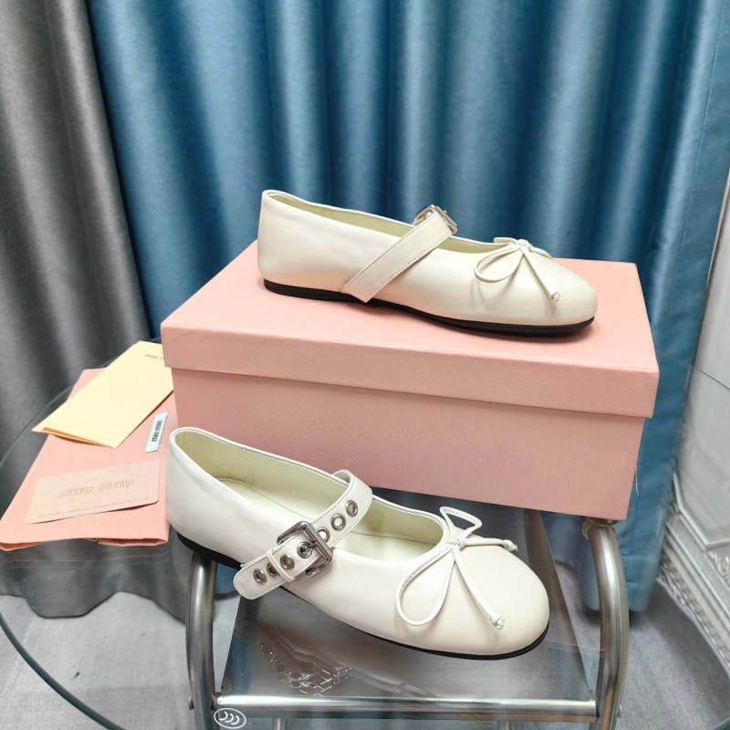 Miu Miu flat shoes